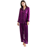 Artistix - Silk PJ Set Purple