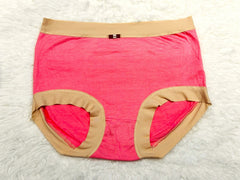 Plus Size Plain Brief Cotton Panty