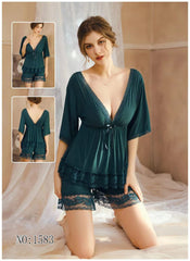 Babydoll - Milky Deep Neck