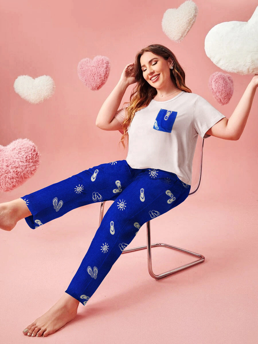 Artistix - Printed Cotton PJ Set - N-3