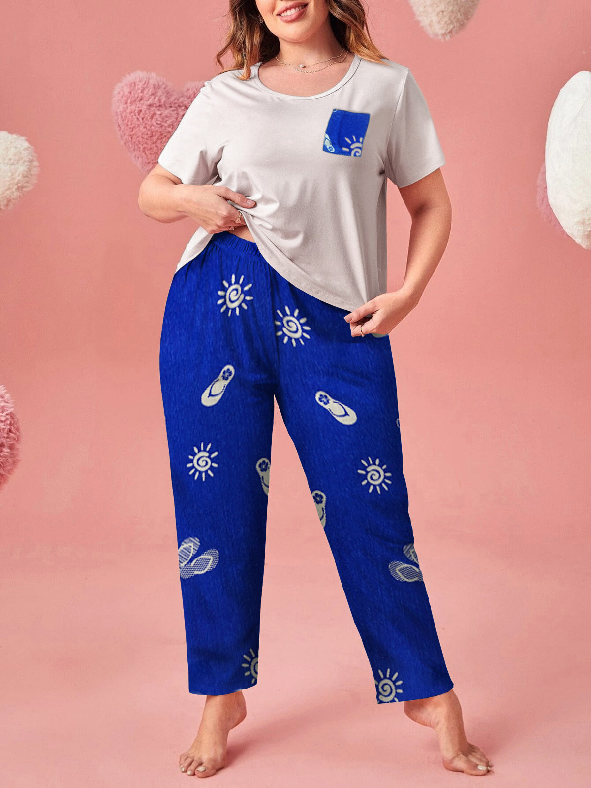 Artistix - Printed Cotton PJ Set - N-3