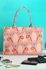 Artistix - Canvas Tote Bags Pink Ribbon