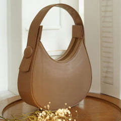 Artistix - Plain Hobo HandBag - Tea Pink