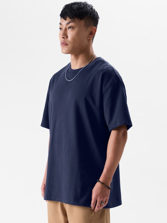 Artistix - Premium Drop Shoulder Tee Unisex Navyblue