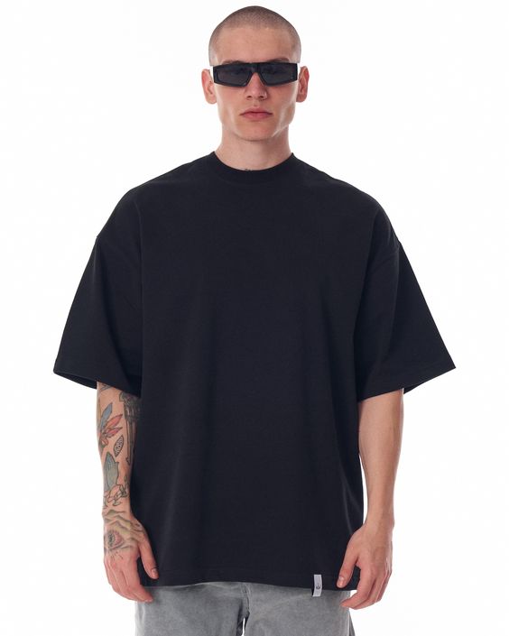 Artistix - Premium Drop Shoulder Tee Unisex Black