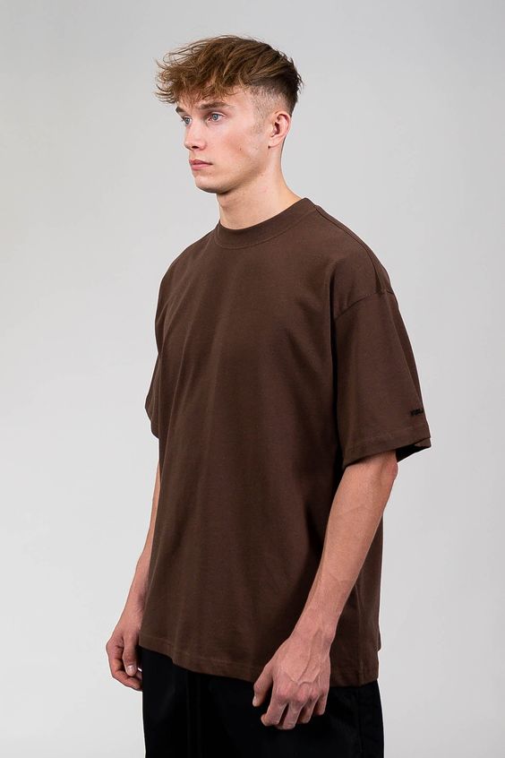 Artistix - Premium Drop Shoulder Tee Unisex Brown