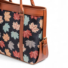 Artistix - Strap  Canvas Tote Bags Autumn Leaf