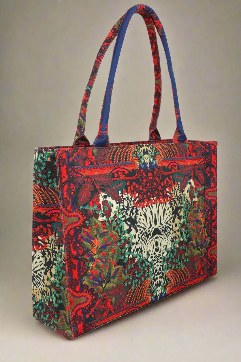 Artistix - Canvas Tote Bag Tiger Art