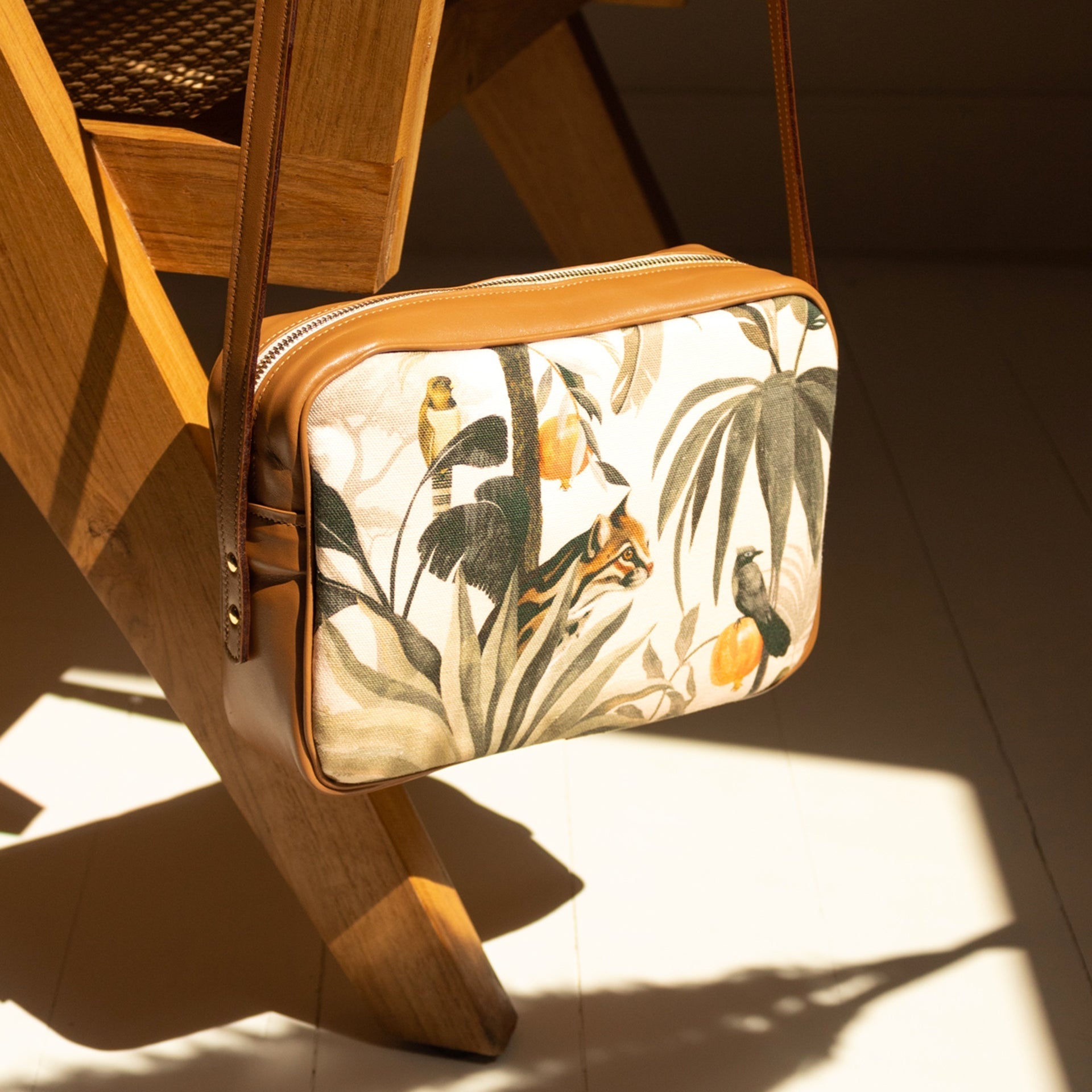 Artistix -  Floral Canvas Crossbody Bags