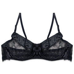 Bra Set - Noir Fleur