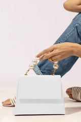 Artistix - Handbag Pearl Glam White