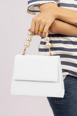 Artistix - Handbag Pearl Glam White