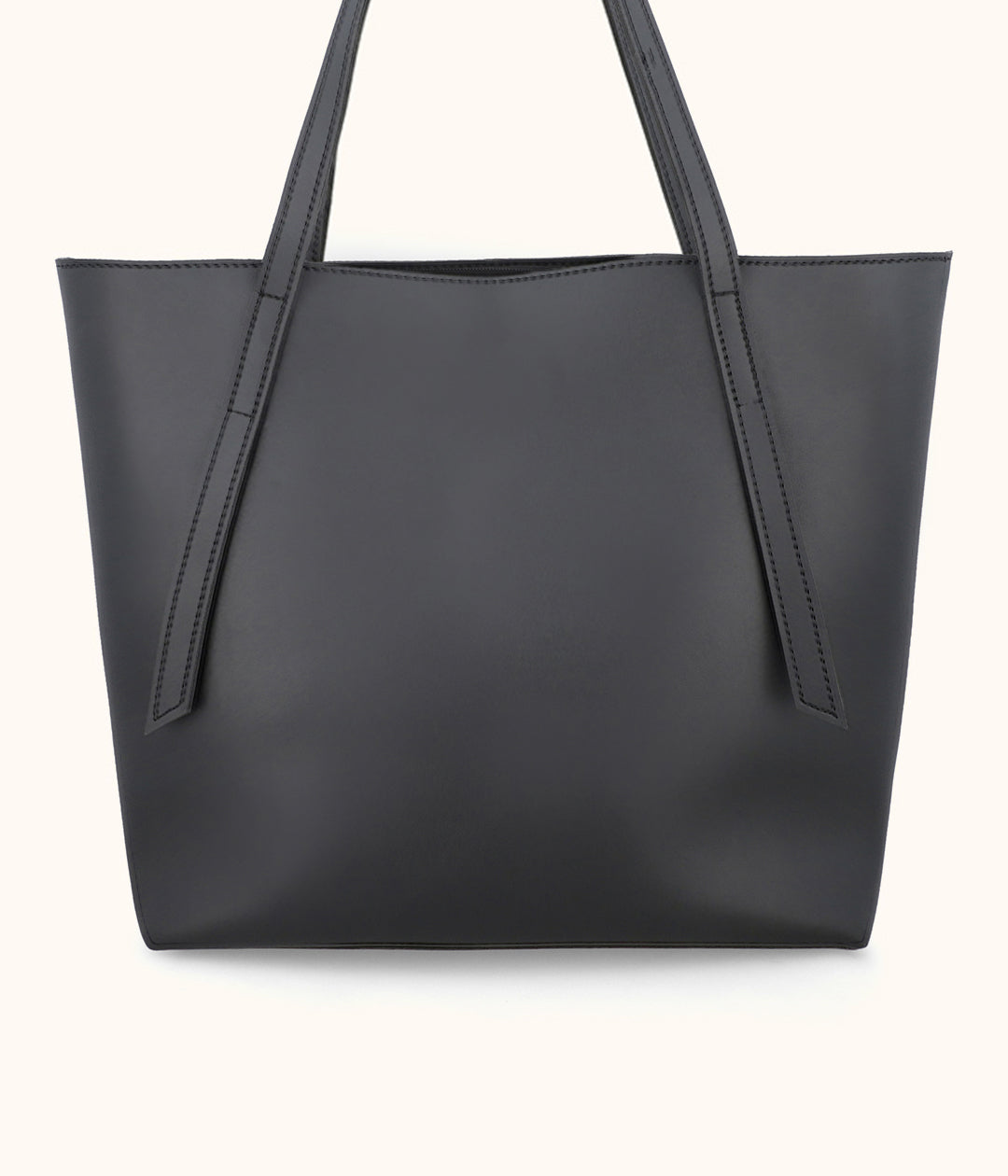 Artistix - Minimalist Shoulder Tote Bag - Black