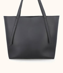 Artistix - Minimalist Shoulder Tote Bag - Black