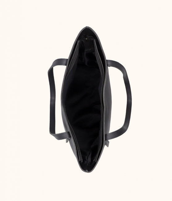 Artistix - Minimalist Shoulder Tote Bag - Black